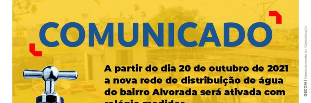 Imagem destaque notícia ATENÇÃO MORADORES DO BAIRRO ALVORADA