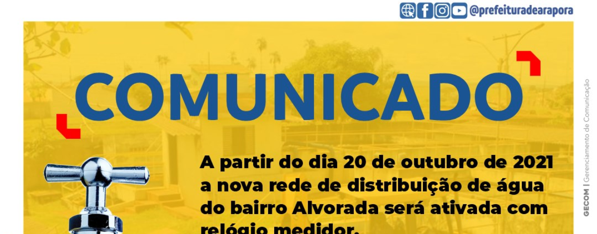 Imagem destaque notícia MORADORES DO BAIRRO ALVORADA, NÃO PERCAM O PRAZO!