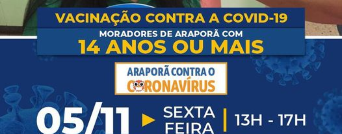 Imagem destaque notícia ADOLESCENTES COM 14 ANOS OU MAIS J&Aacute; PODEM SE VACINAR