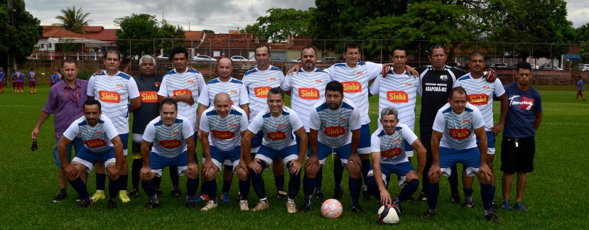 Imagem destaque notícia EQUIPE VETERANOS DE ARAPORÃ ESTREIA EM TORNEIO DE VERÃO