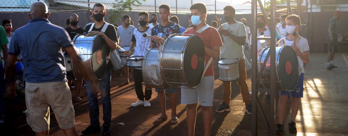 Imagem destaque notícia CULTURA INICIA ENSAIOS DA BANDA MARCIAL ASAS DA LIBERDADE