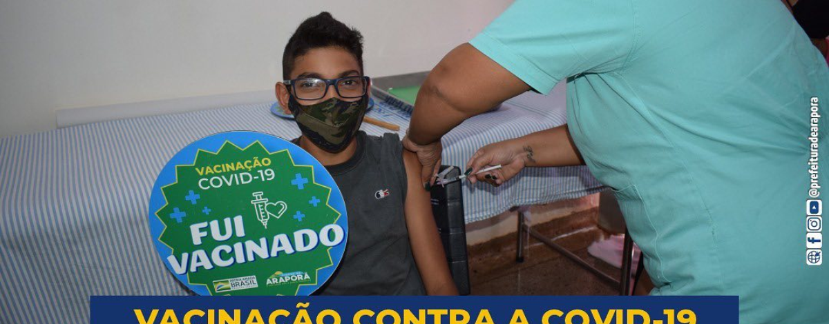 Imagem destaque notícia VACINA LIBERADA PARA 12 ANOS - 23/11/2021
