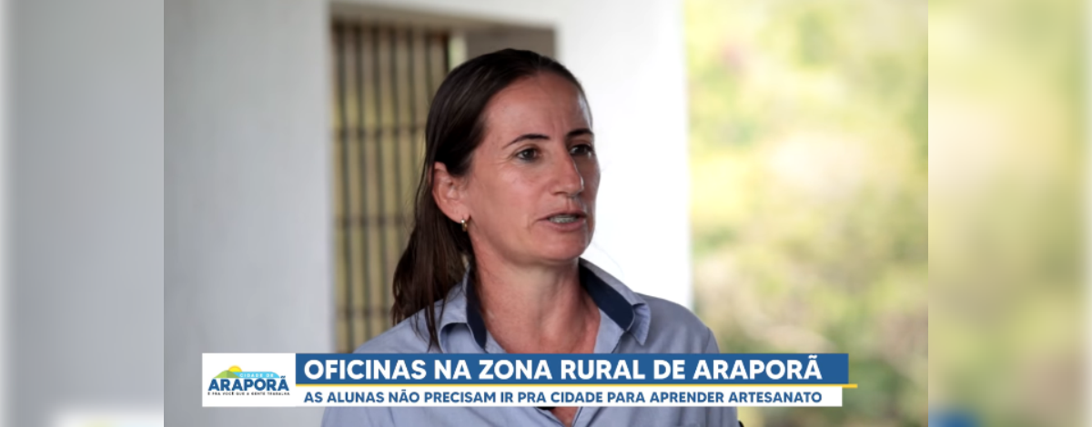 Imagem destaque notícia ZONA RURAL BEM ASSISTIDA COM AS OFICINAS DO CRAS 