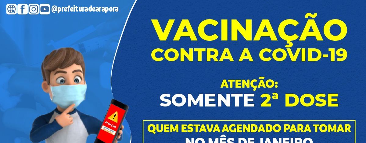 Imagem destaque notícia SEGUNDA DOSE DA PFIZER ADIANTADA PARA AGENDADOS DE JANEIRO