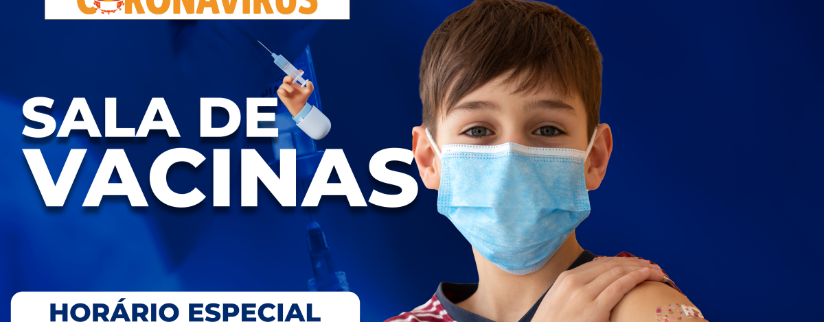 Imagem destaque notícia SA&Uacute;DE AMPLIA HOR&Aacute;RIO DE ATENDIMENTO DA SALA DE VACINAS EM DEZEMBRO