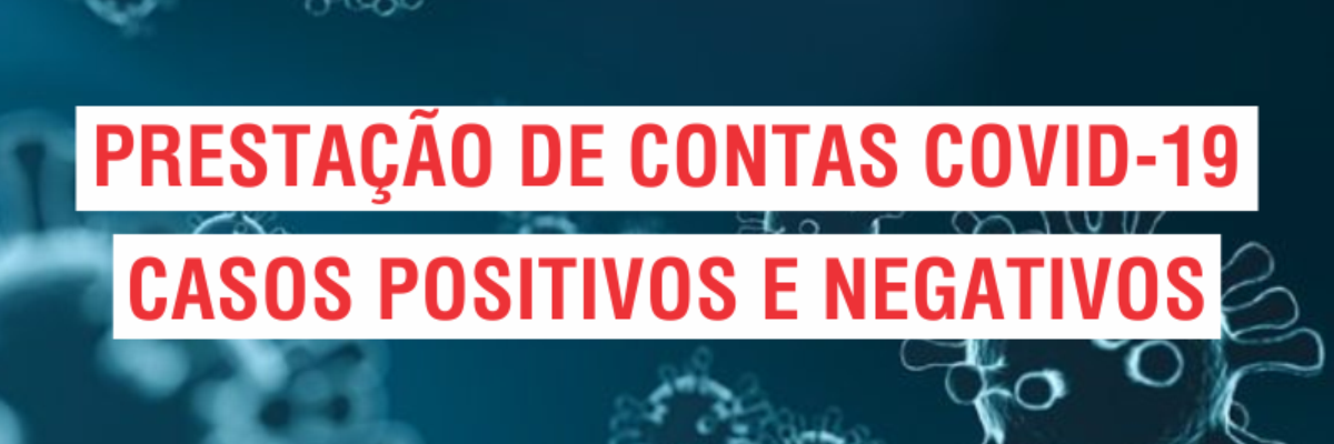 Título notícia PRESTAÇÃO DE CONTAS COVID-19 - 20/01/2022