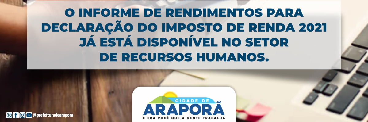 Imagem destaque notícia ATEN&Ccedil;&Atilde;O SERVIDORES DA PREFEITURA DE ARAPOR&Atilde;