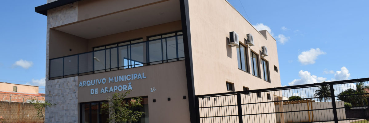 Imagem destaque notícia EM FASE DE CONCLUS&Atilde;O, ARQUIVO MUNICIPAL RECEBE M&Oacute;VEIS NOVOS E MODERNOS