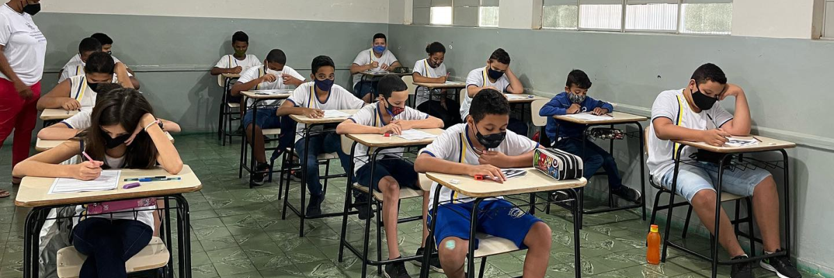 Imagem destaque notícia ESTUDANTES DA REDE PÚBLICA DE ENSINO PARTICIPAM DE AVALIAÇÃO DIAGNÓSTICA