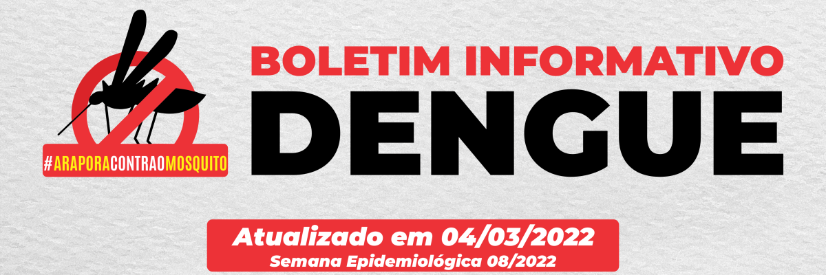 Imagem destaque notícia BOLETIM INFORMATIVO DA DENGUE - 04/03/2022