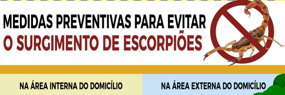 Imagem destaque notícia PREFEITURA DE ARAPOR&Atilde; REFOR&Ccedil;A MEDIDAS DE PREVEN&Ccedil;&Atilde;O CONTRA ESCORPI&Otilde;ES