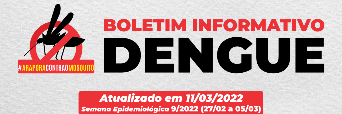 Imagem destaque notícia BOLETIM INFORMATIVO DA DENGUE - 11/03/2022