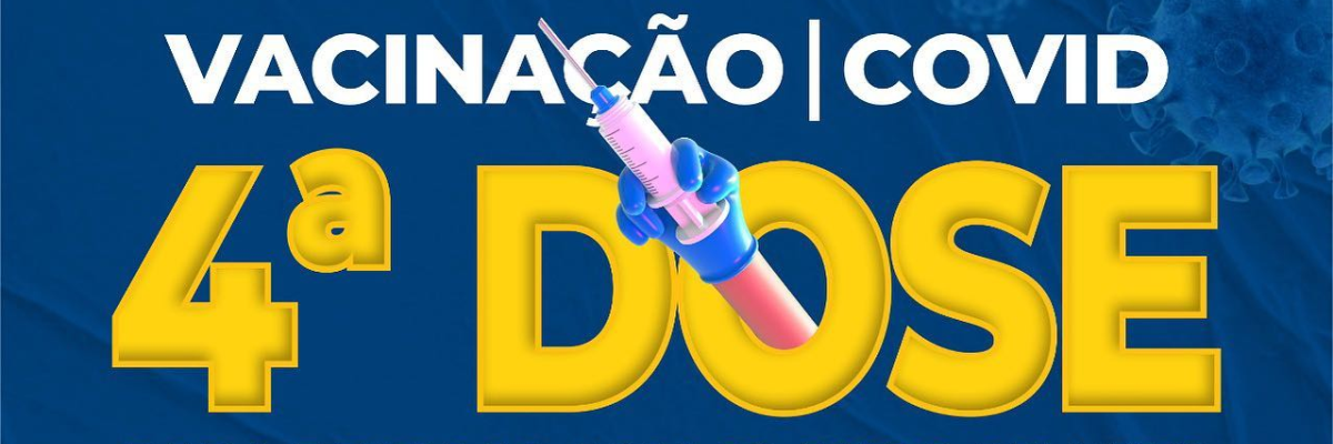 Imagem destaque notícia 4ª DOSE LIBERADA PARA IDOSOS A PARTIR DE 60 ANOS