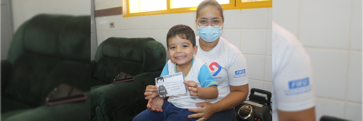 Imagem destaque notícia SA&Uacute;DE NA ESCOLA: CAMPANHA DE ATUALIZA&Ccedil;&Atilde;O DA CADERNETA DE VACINAS CHEGA AO CEMEI EROTILDES