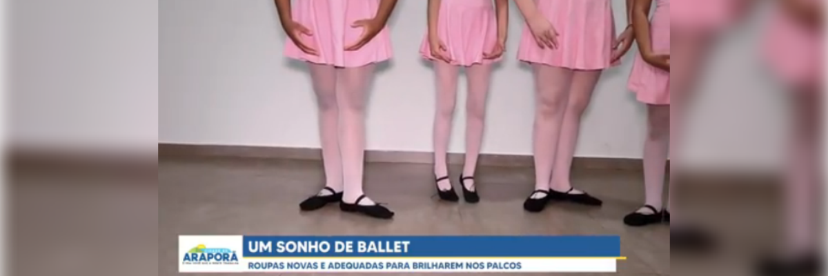 Imagem destaque notícia BALLET SAPATILHAS DE OURO ESTÁ DE UNIFORME NOVO