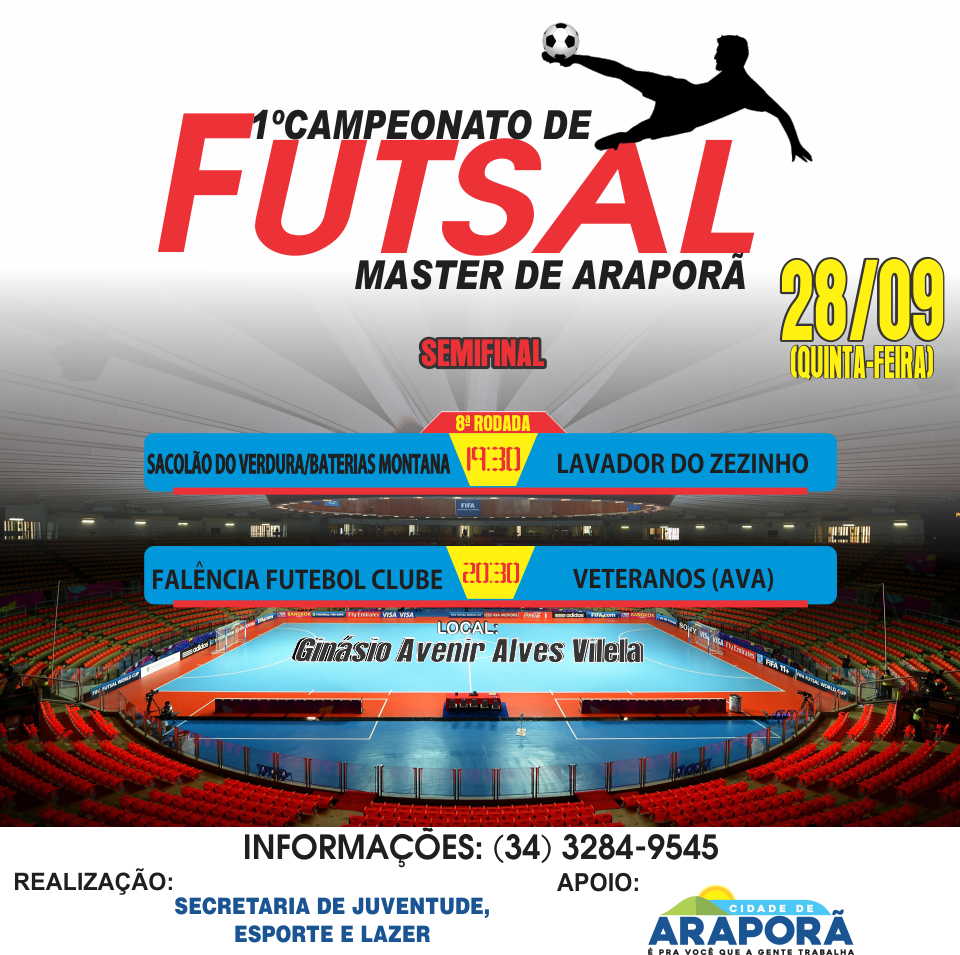 Imagem destaque notícia Começa hoje a semifinal do Campeonato de Futsal