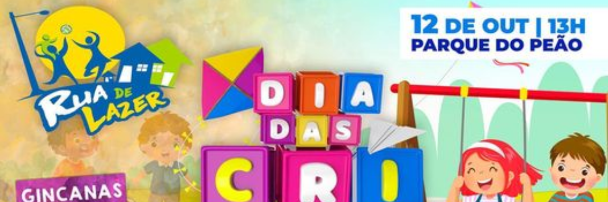 Imagem destaque notícia EM ARAPORÃ O DIA DAS CRIANÇAS VAI SER COMEMORADO COM MUITA DIVERSÃO