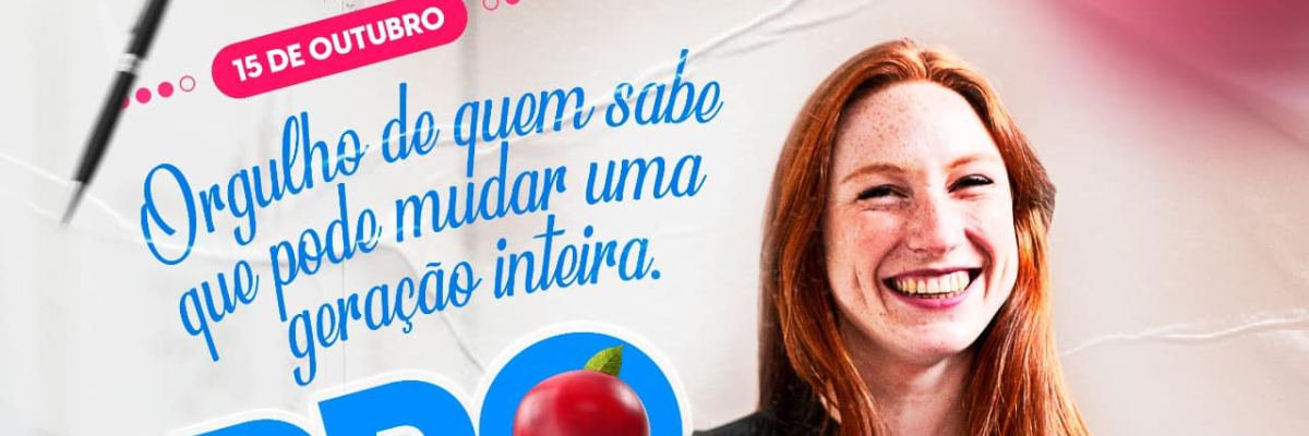 Imagem destaque notícia DIA DO PROFESSOR - 15 DE OUTUBRO