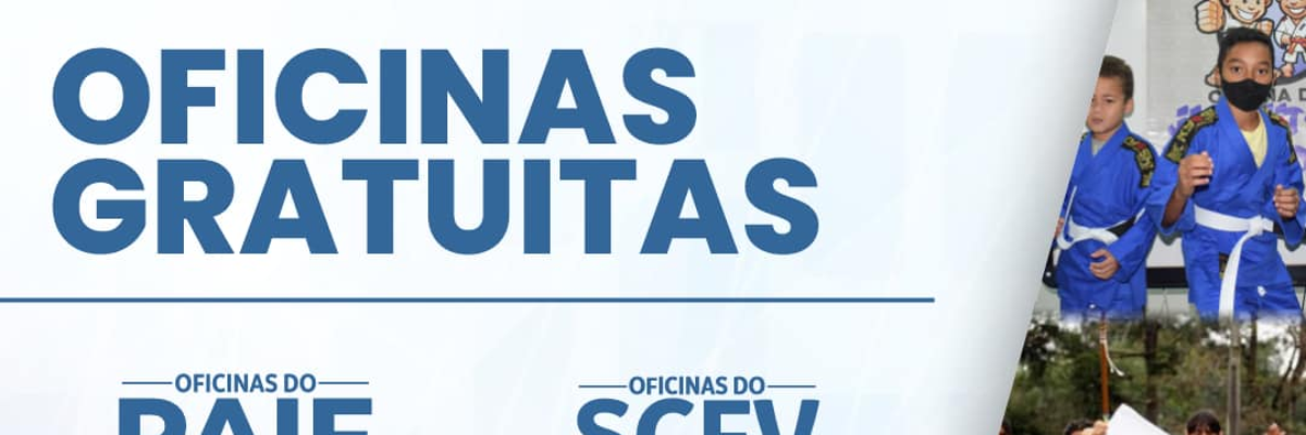 Imagem destaque notícia CRAS ABRE INSCRIÇÕES PARA DIVERSAS OFICINAS