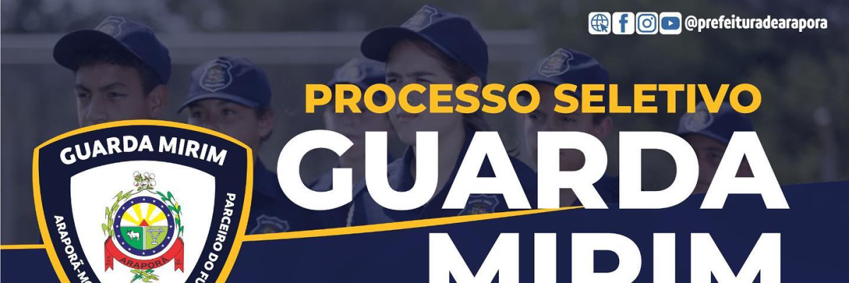 Imagem destaque notícia PREFEITURA LANÇA PROCESSO SELETIVO PARA GUARDA MIRIM
