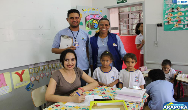Imagem destaque notícia NASF leva a CEMEI Programa Saúde na Escola