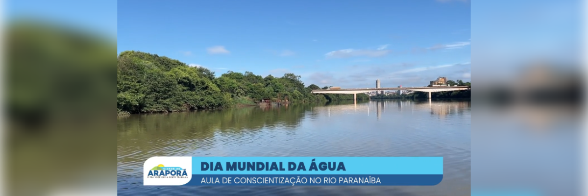 Imagem destaque notícia AULA DE CONSCIENTIZAÇÃO NO RIO PARANAÍBA
