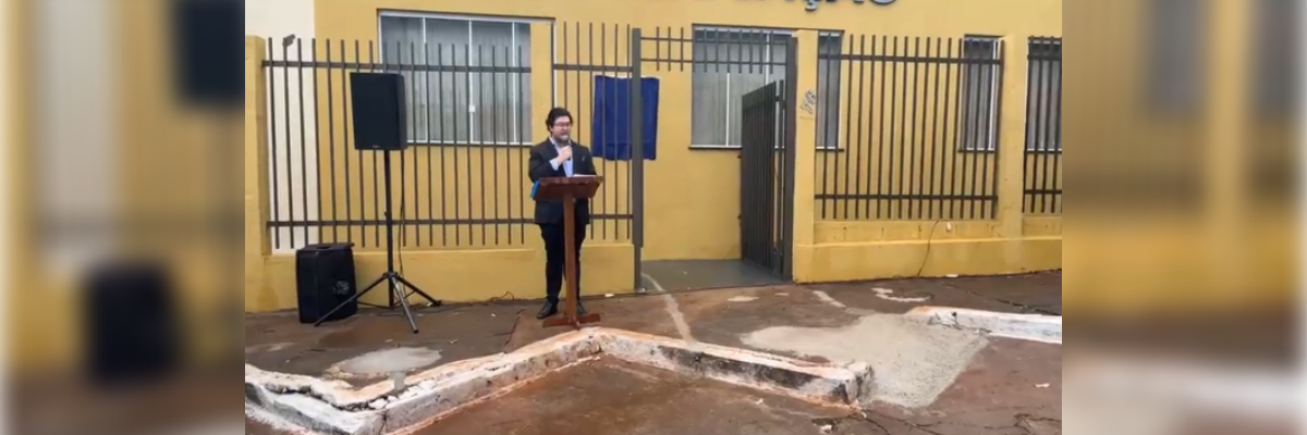 Imagem destaque notícia ENTREGA DA SEDE DA SECRETARIA DE  EDUCAÇÃO - ARAPORÃ 31 ANOS