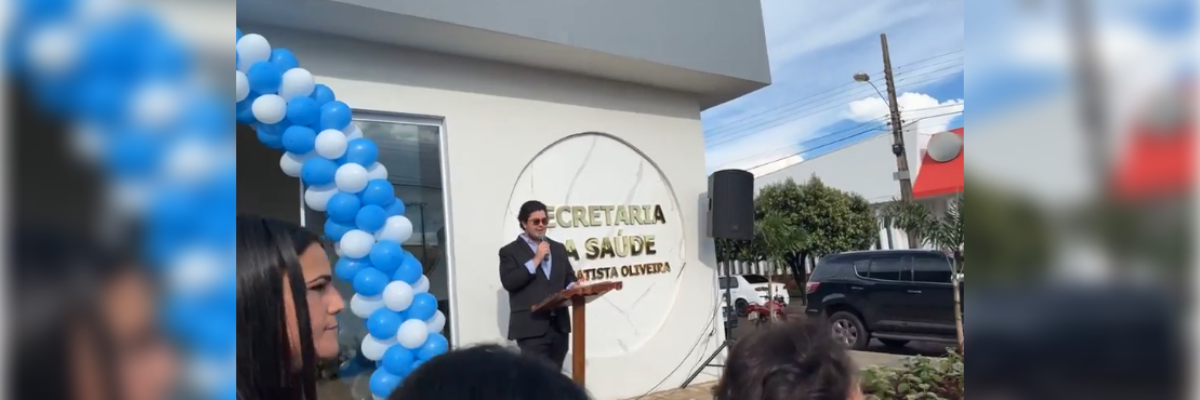 Imagem destaque notícia ENTREGA DA NOVA SEDE DA SECRETARIA DE SAÚDE - ARAPORÃ 31 ANOS