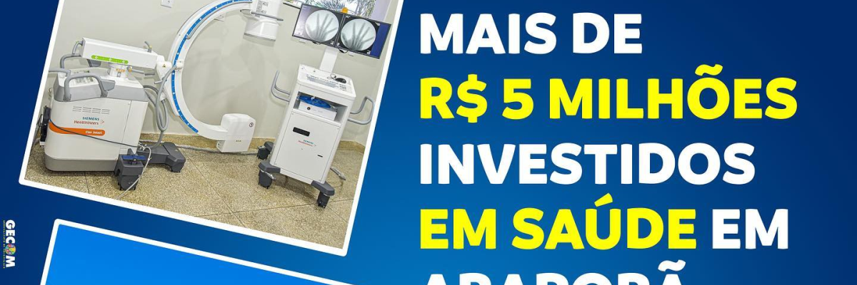 Imagem destaque notícia  ARAPORÃ É SAÚDE EM AÇÃO! 04/06/2023