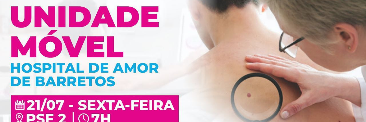 Imagem destaque notícia UNIDADE MÓVEL DO HOSPITAL DE AMOR DE BARRETOS EM ARAPORÃ! 