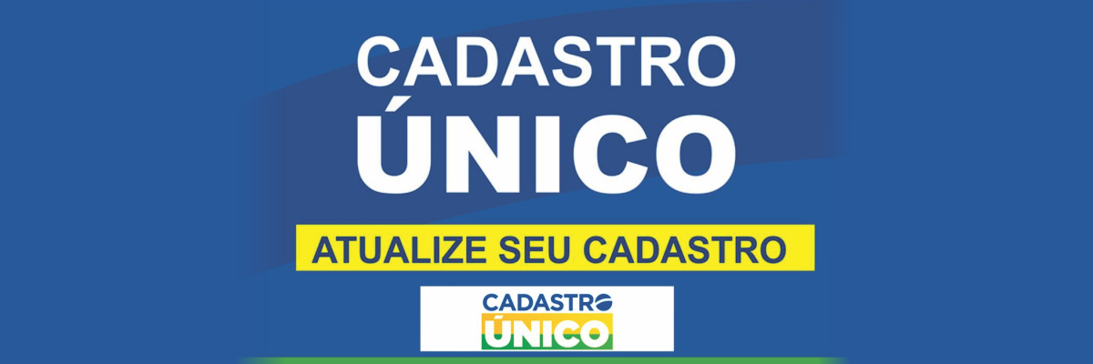 Imagem destaque notícia ATUALIZE SEUS DADOS JUNTO AO CADÚNICO - 27/07/2023