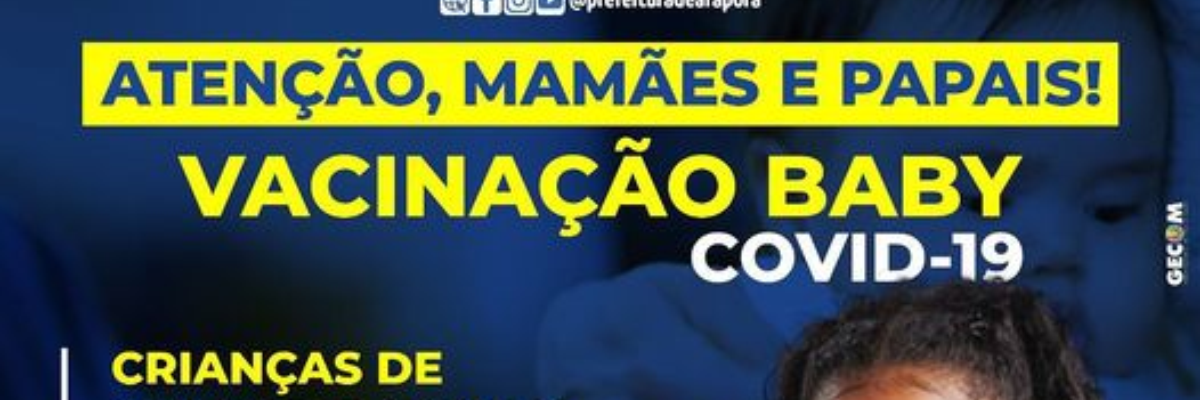 Imagem destaque notícia HORA DA ALEGRIA E DA PROTE&Ccedil;&Atilde;O PARA OS PEQUENINOS DE ARAPOR&Atilde;! 