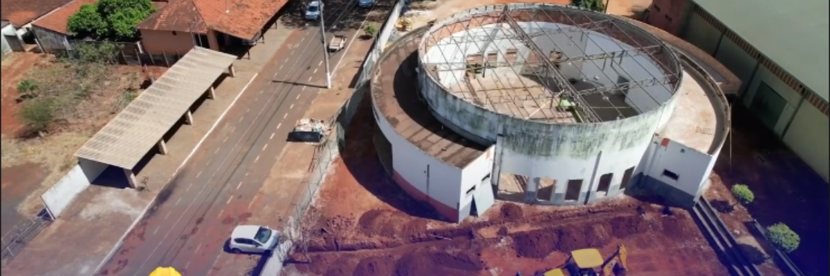 Imagem destaque notícia REFORMA DO TEATRO JOÃO GUIMARÃES ROSA - 18/09/2023