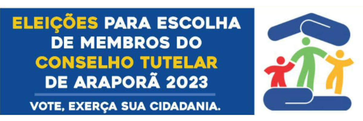 Imagem destaque notícia ELEIÇÕES PARA CONSELHEIRO TUTELAR DE ARAPORÃ: PARTICIPE E PROTEJA OS DIREITOS DAS CRIANÇAS E ADOLESCENTES