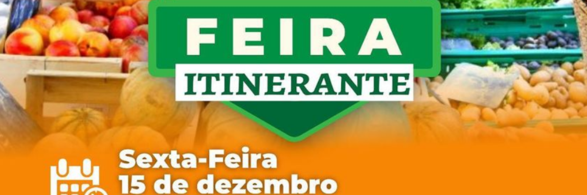 Imagem destaque notícia FEIRA ITINERANTE VOLTA À PRAÇA ANTÔNIO HÉLIO DE CASTRO