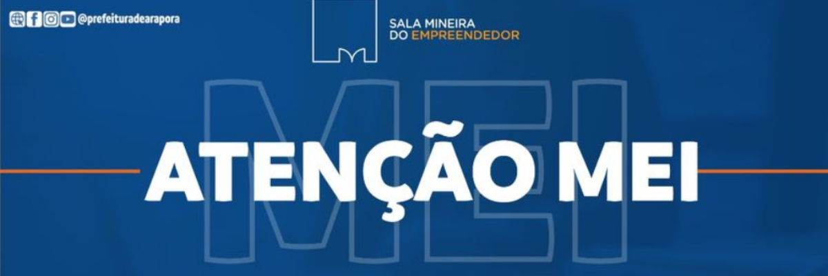 Imagem destaque notícia SALA MINEIRA: PRAZO DE DECLARAÇÃO ANUAL DE FATURAMENTO DO MEI