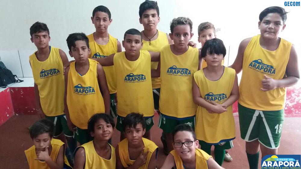 Imagem destaque notícia Campeonato Interno de Escolinhas movimenta alunos de Araporã