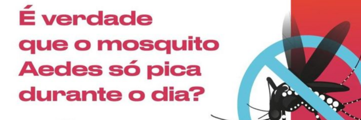 Imagem destaque notícia VOC&Ecirc; SABIA? MITO SOBRE O MOSQUITO DA DENGUE