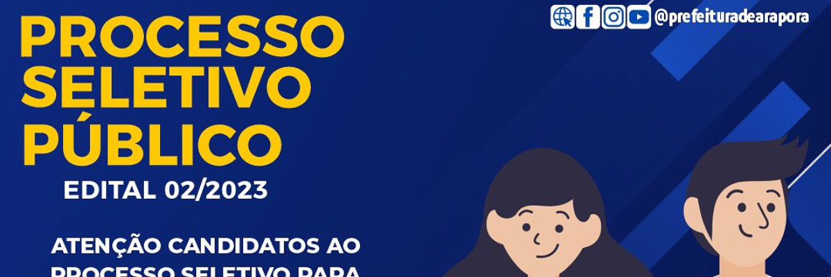 Imagem destaque notícia NÃO ESQUEÇA! A PROVA DO PROCESSO SELETIVO PARA CONTRATAÇÃO DE AGENTE COMUNITÁRIO DE SAÚDE ESTÁ CHEGANDO! 