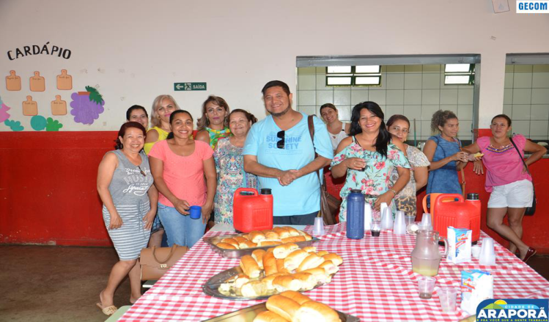 Imagem destaque notícia Prefeitura de Araporã oferece capacitação para professores da Educação Infantil