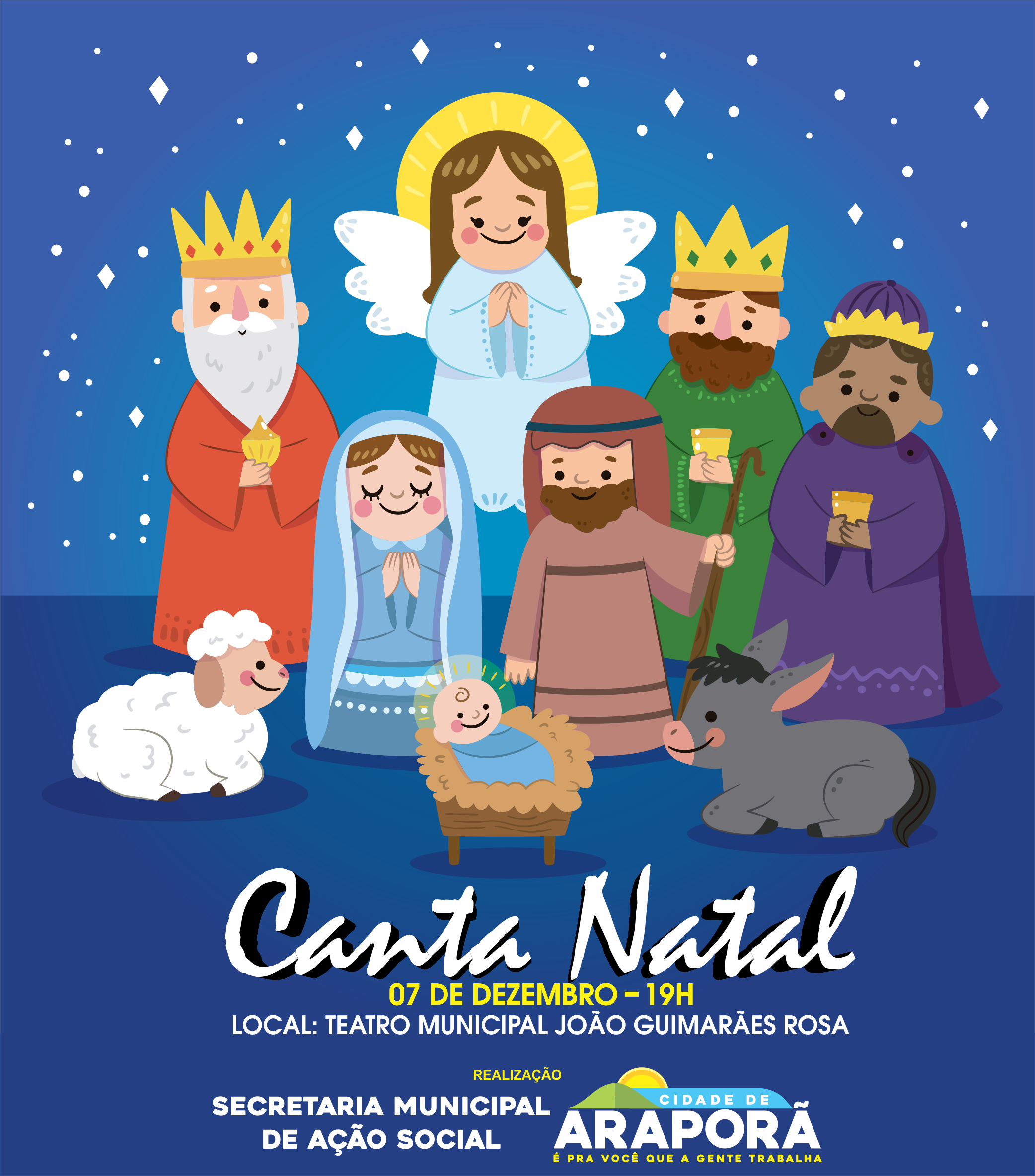 Imagem destaque notícia Canta Natal resume trabalho do Espaço de Música e presenteia comunidade com grande show