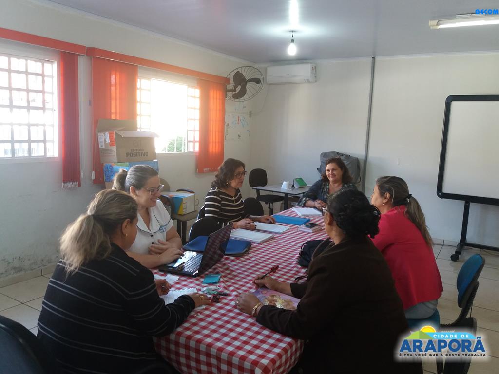 Imagem destaque notícia Equipe pedagógica da SEMEC orienta supervisoras das escolas