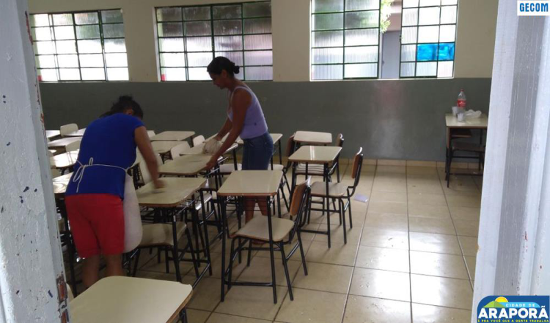 Imagem destaque notícia Unidades da Rede Municipal recebem atenção para o início do ano letivo
