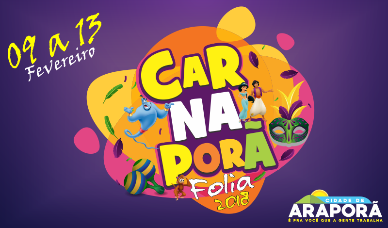 Imagem destaque notícia Vem aí Carnaporã Folia 2018
