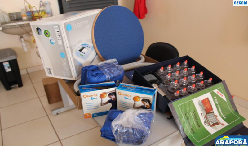 Imagem destaque notícia Centro de Fisioterapia recebe equipamentos e material de trabalho