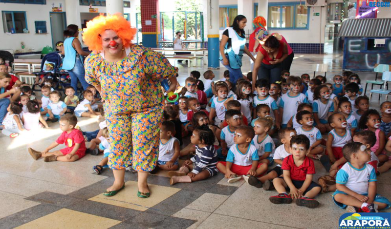 Imagem destaque notícia CEMEI Erotildes Silva Menezes comemora com alunos o Dia do Circo.
