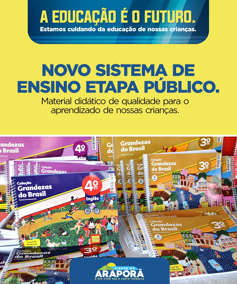 Imagem destaque notícia Prefeitura adota Sistema de Etapa para construir a educação do futuro