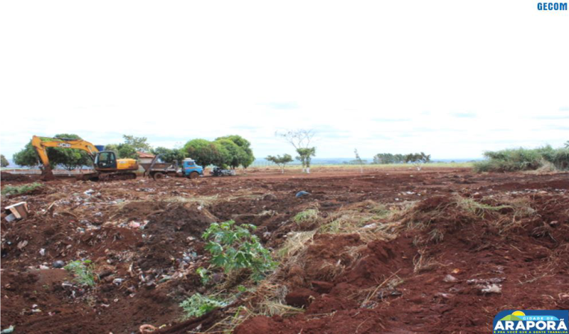 Imagem destaque notícia Araporã começa a construir  parque sanitário