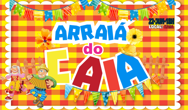 Imagem destaque notícia Caia prepara grande festança junina