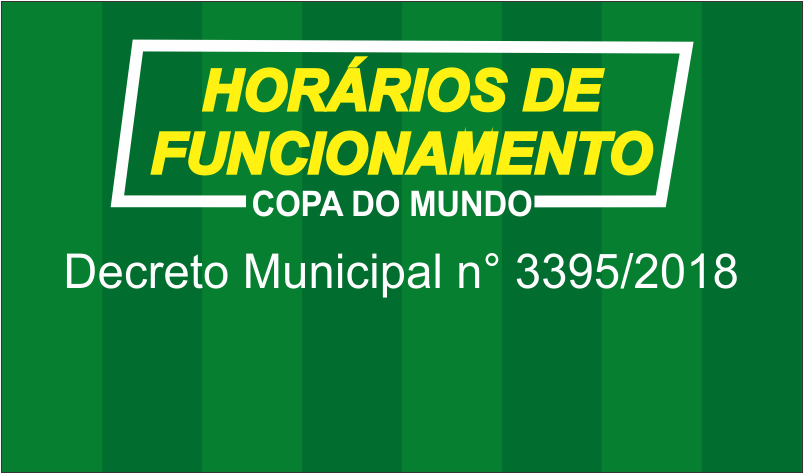 Imagem destaque notícia COPA DO MUNDO: HOR&Aacute;RIO DE EXPEDIENTE MUDA NESTA QUARTA-FEIRA&nbsp; (27)